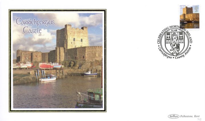 Celebrating Northern Ireland: Miniature Sheet, Carrickfergus Castle