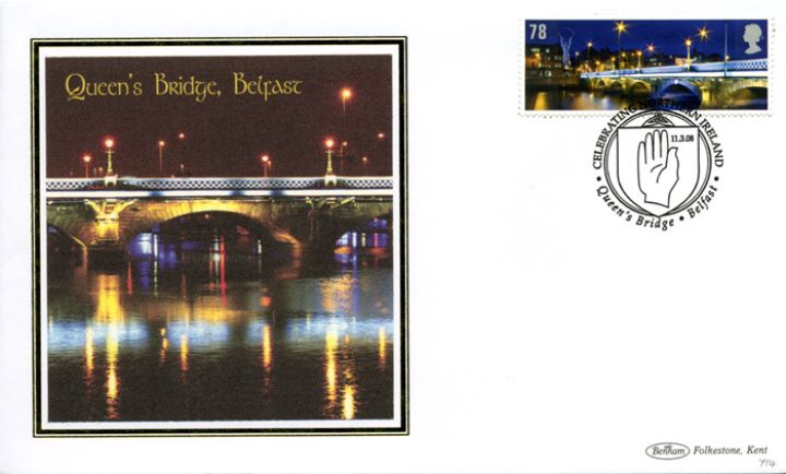 Celebrating Northern Ireland: Miniature Sheet, Queen's Bridge, Belfast