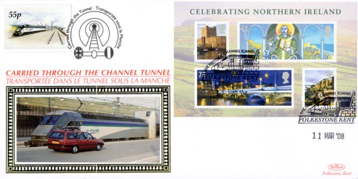 Celebrating Northern Ireland: Miniature Sheet, Historic Channel Tunnel