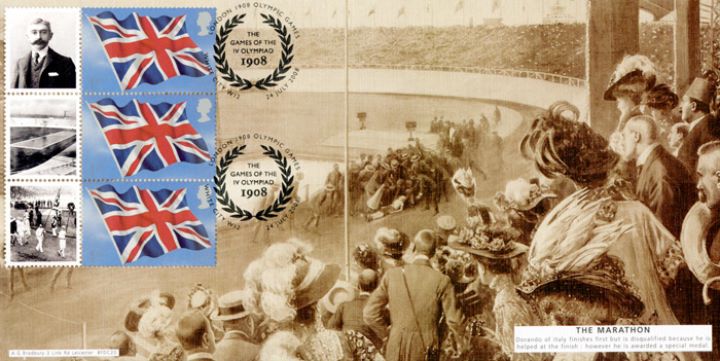 Olympics [Commemorative Sheet], The 1908 Summer Olympics