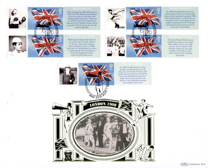 Olympics [Commemorative Sheet], Runners