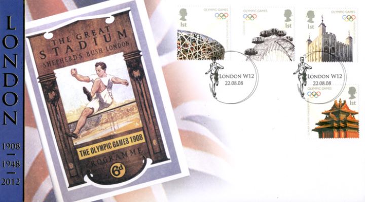 Olympics: Miniature Sheet, 1908 Olympics Programme