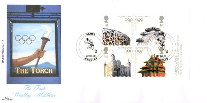 Olympics: Miniature Sheet, The Torch