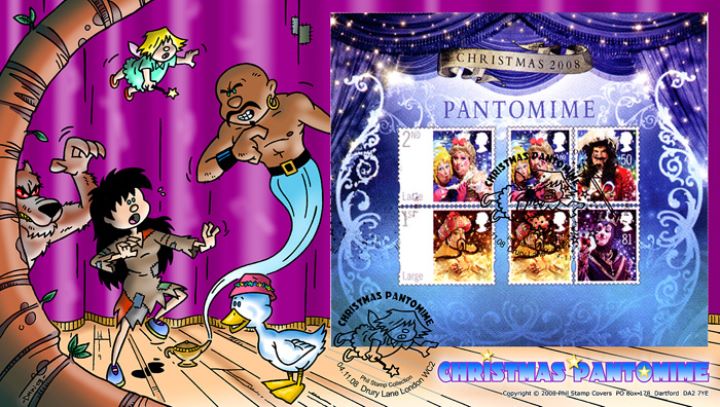 Christmas 2008: Miniature Sheet, Panto Miscellany