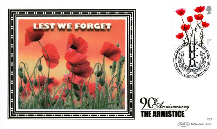 Lest We Forget 2008: Set of three designs, Poppies