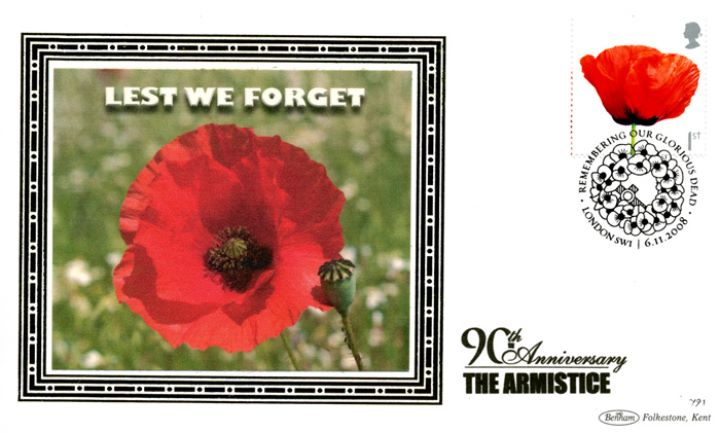 Lest We Forget 2008: Set of three designs, The Poppy