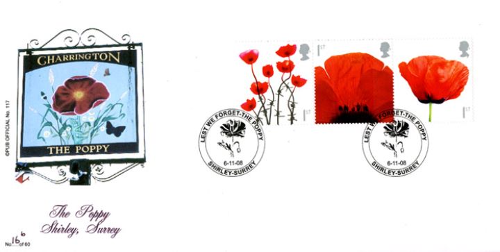 Lest We Forget 2008: Set of three designs, The Poppy