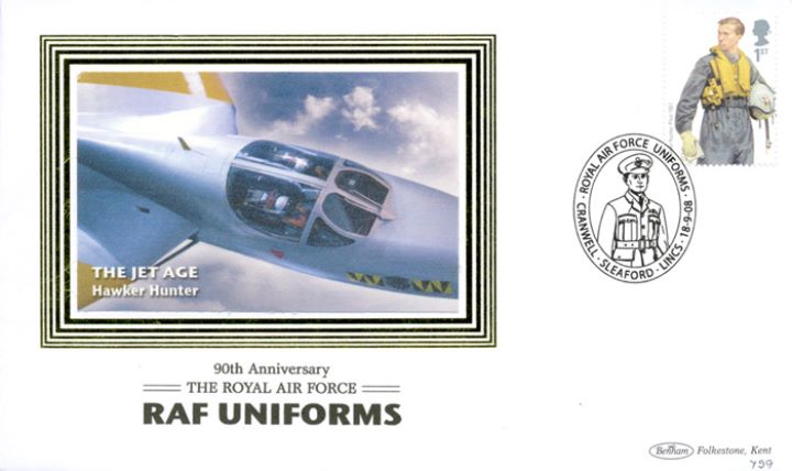 RAF Uniforms, Hawker Hunter Jet