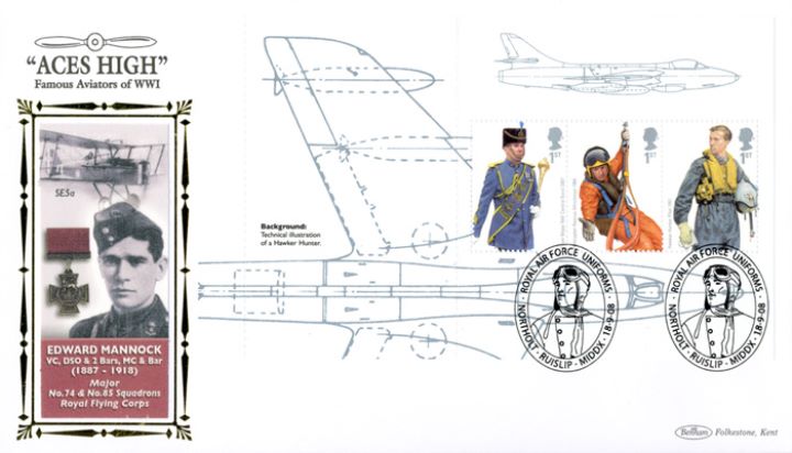 PSB: RAF Uniforms - Pane 1, Edward Mannock VC, DSO, MC