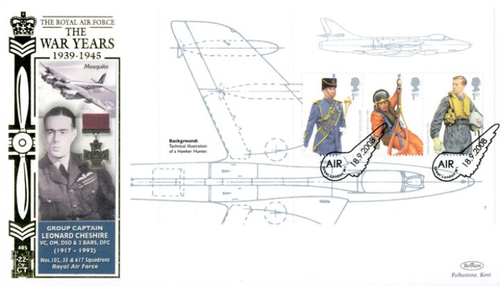 PSB: RAF Uniforms - Pane 1, Group Captain Leonard Cheshire