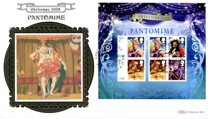 Christmas 2008: Miniature Sheet, Victorian Pantomime