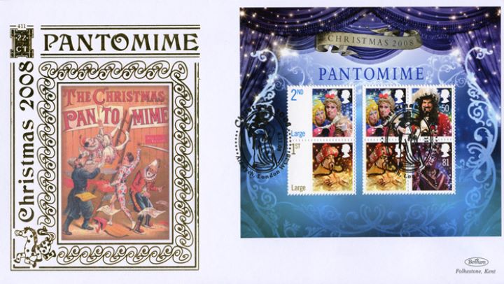 Christmas 2008: Miniature Sheet, Victorian Pantomime