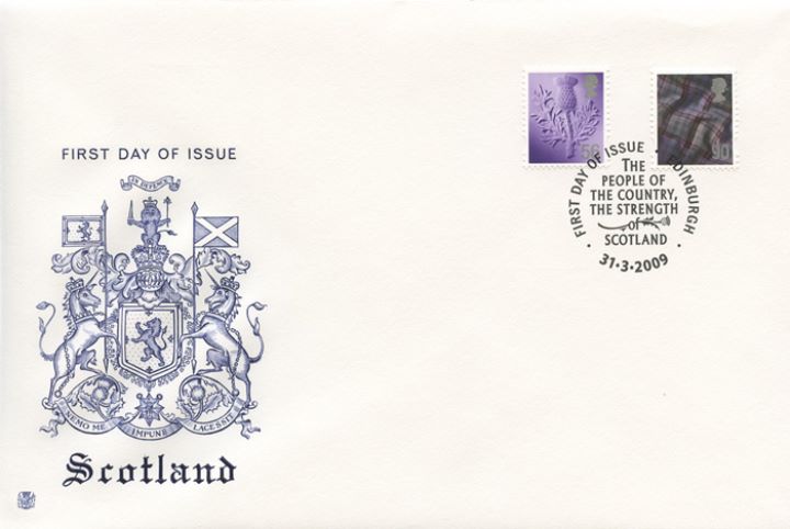 Scotland 56p, 90p, Coat of Arms