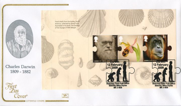 PSB: Charles Darwin - Pane 3, Portrait of Darwin