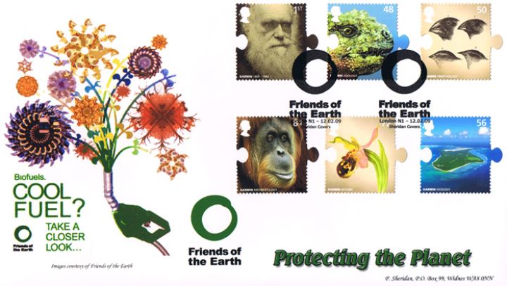 Charles Darwin, Friends of the Earth