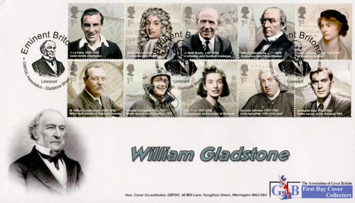 Eminent Britons, William Gladstone