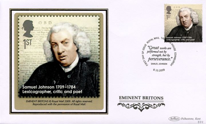 Eminent Britons, Samuel Johnson - Lexicographer