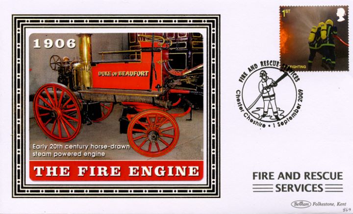 Fire and Rescue, Horse drawn steam powered engine