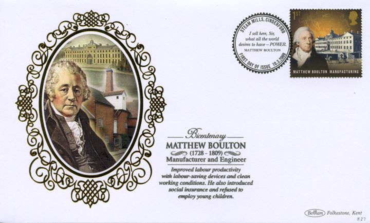 Pioneers of the Industrial Revolution, Matthew Boulton