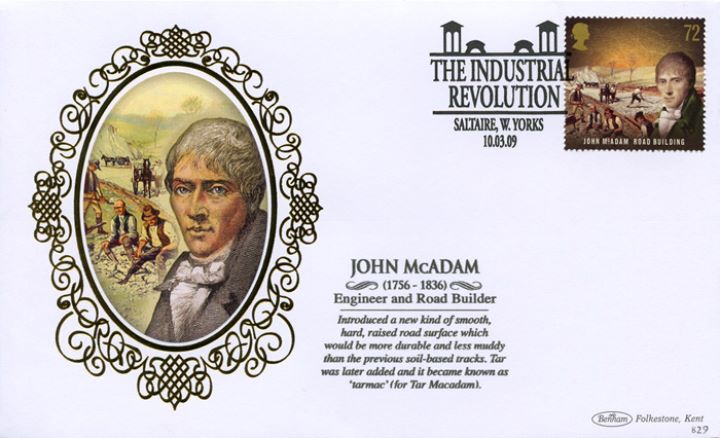 Pioneers of the Industrial Revolution, John McAdam