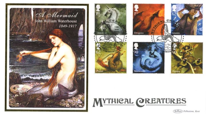 Mythical Creatures, A Mermaid (John Waterhouse)