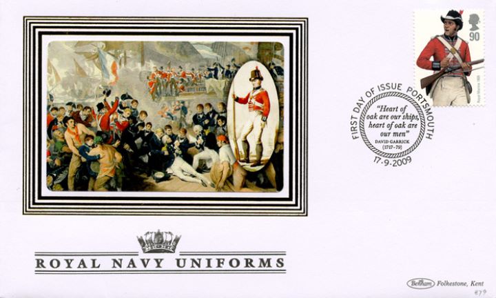 Navy Uniforms, The Death of Nelson