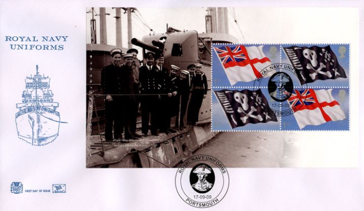 PSB: Navy Uniforms - Pane 4, Royal Navy Ship