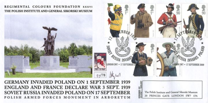 Navy Uniforms, Polish Armed Forces Monument