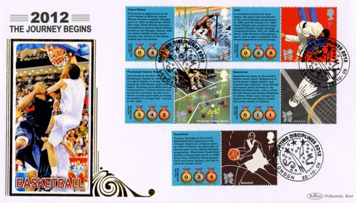 Olympic Games 1 [Commemorative Sheet], Basketball