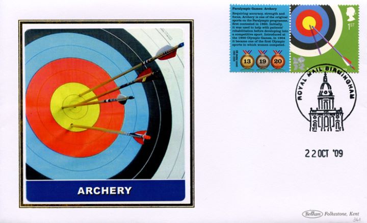 Olympic Games 1 [Commemorative Sheet], Archery