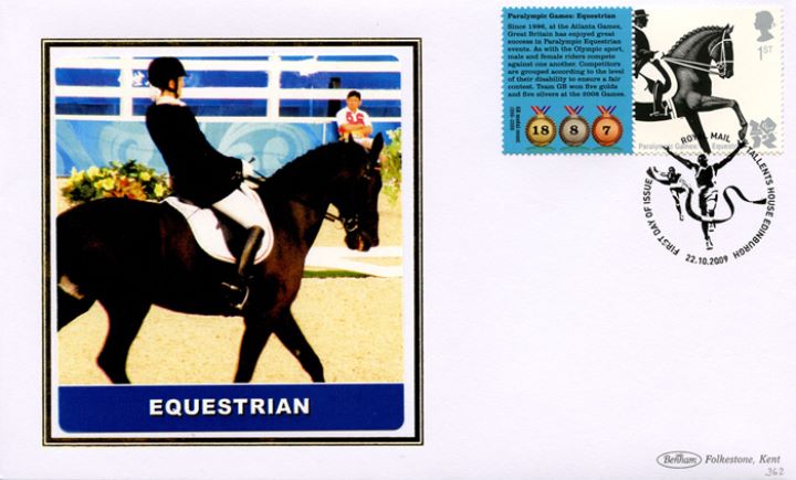 Olympic Games 1 [Commemorative Sheet], Equestrian