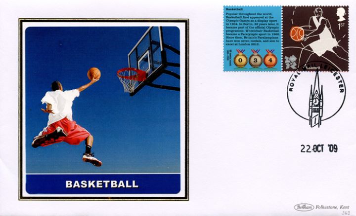 Olympic Games 1 [Commemorative Sheet], Basketball