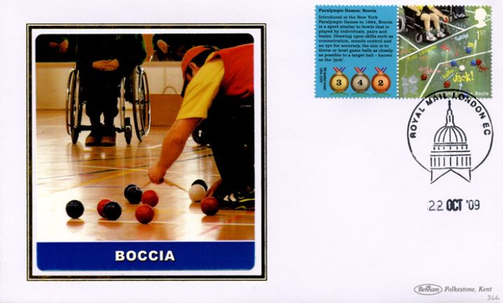 Olympic Games 1 [Commemorative Sheet], Boccia