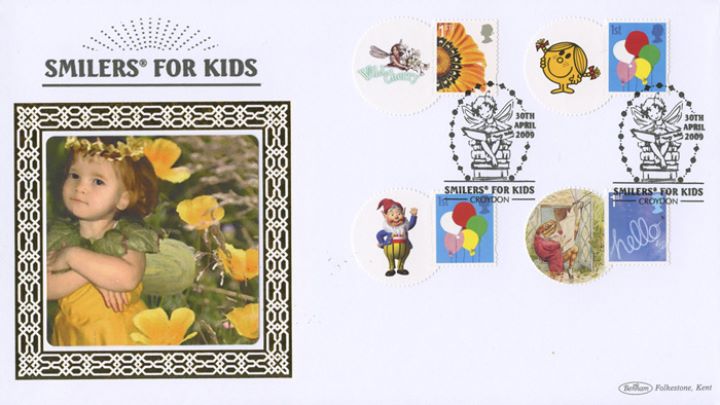 Smilers for Kids: [Stamp Set] 2009, Little girl dressed as fairy