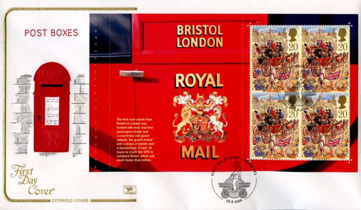 PSB: Post Boxes - Pane 2, Bristol-London Royal Mail