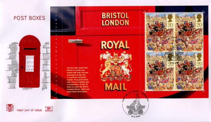 PSB: Post Boxes - Pane 2, Bristol-London Royal Mail