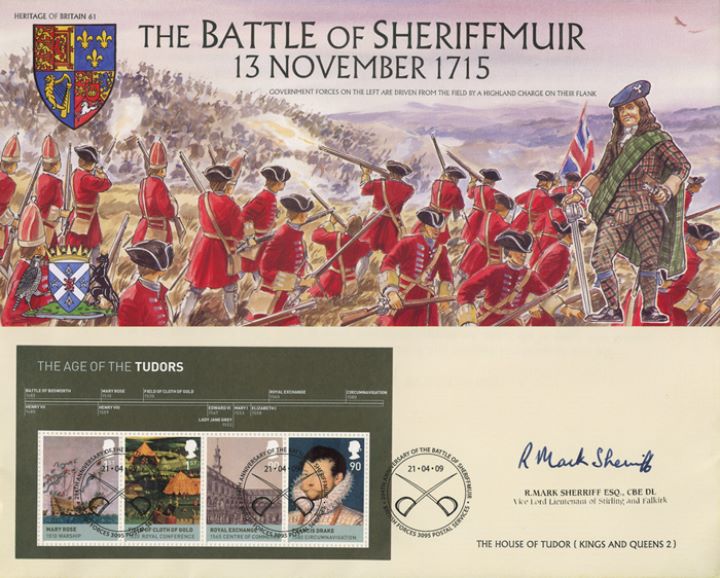 The Tudors: Miniature Sheet, The Battle of Sheriffmuir