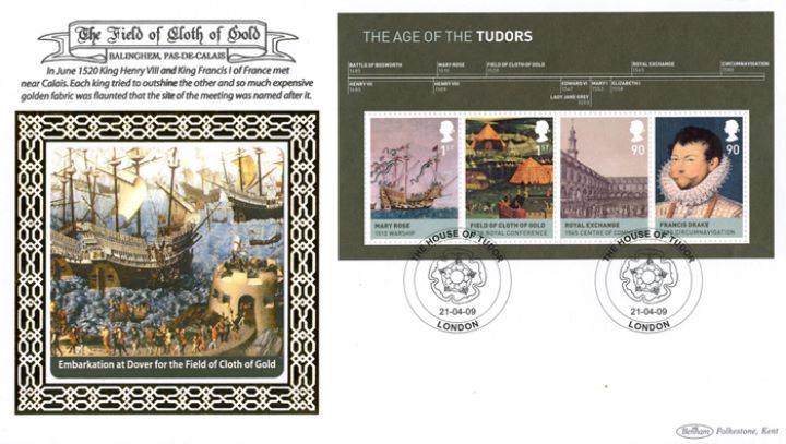 The Tudors: Miniature Sheet, The Field of Cloth of Gold