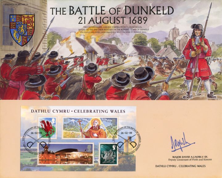 Celebrating Wales: Miniature Sheet, The Battle of Dunkeld