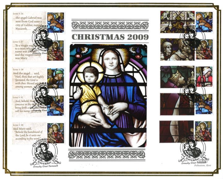 Christmas 2009: Generic Sheet, Mary and Child