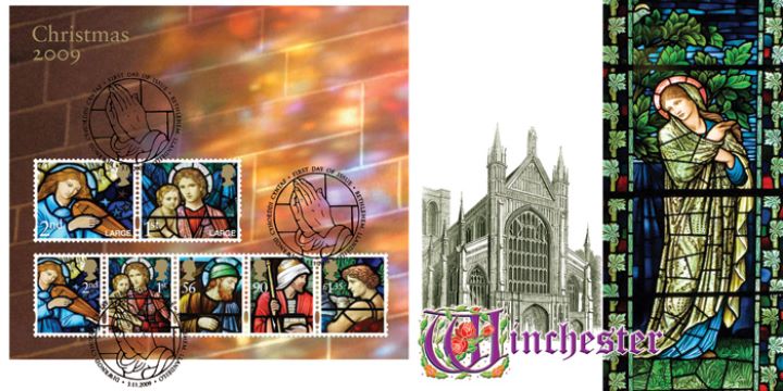 Christmas 2009: Miniature Sheet, Winchester Cathedral