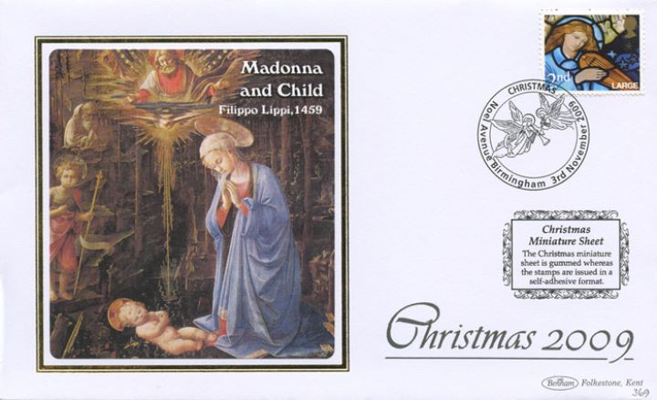 Christmas 2009: Miniature Sheet, Madonna and Child