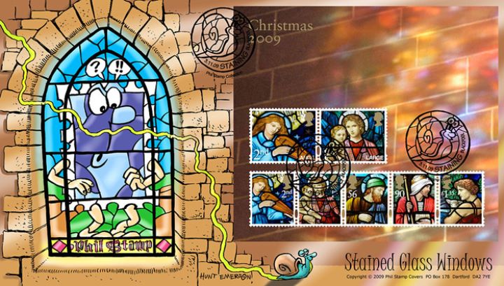 Christmas 2009: Miniature Sheet, Stained Glass window