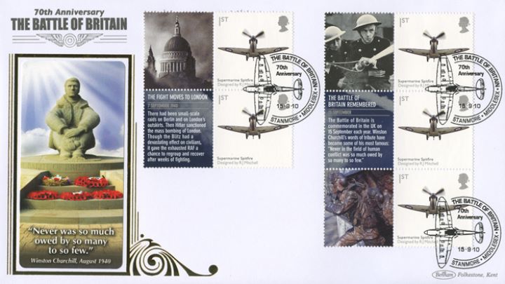 Battle of Britain: Generic Sheet, Statue of Fighter Pilot