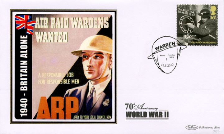 Britain Alone, Air Raid Wardens Wanted