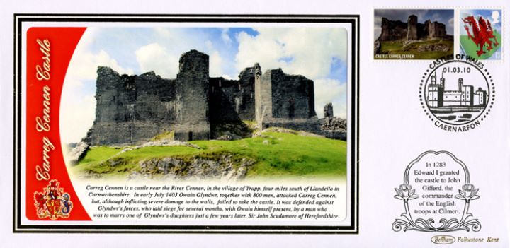 Castles - Wales: Generic Sheet, Carreg Cennen Castle