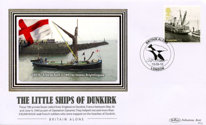 Britain Alone: Miniature Sheet, Greta Barge