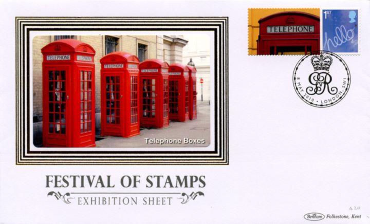 Festival of Stamps: Generic Sheet, Telephone Boxes