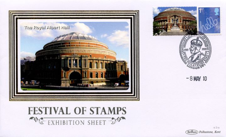 Festival of Stamps: Generic Sheet, Royal Albert Hall