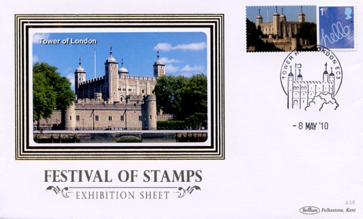 Festival of Stamps: Generic Sheet, Tower of London